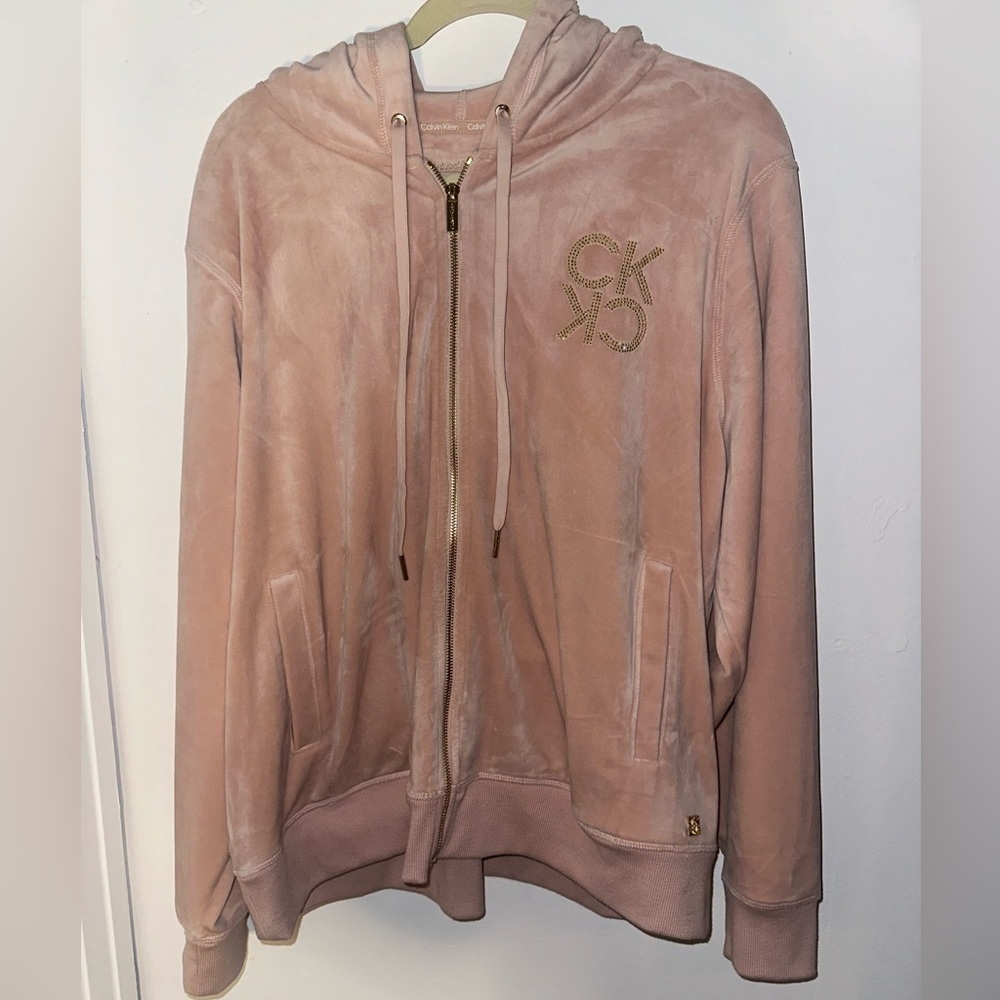 Calvin Klein Velvet Jacket